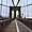 Chemin piéton sur le pont de Brooklyn