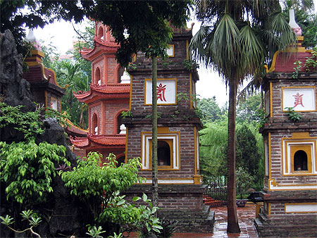 Le temple de Quan Thành Le temple de Quan Thành
