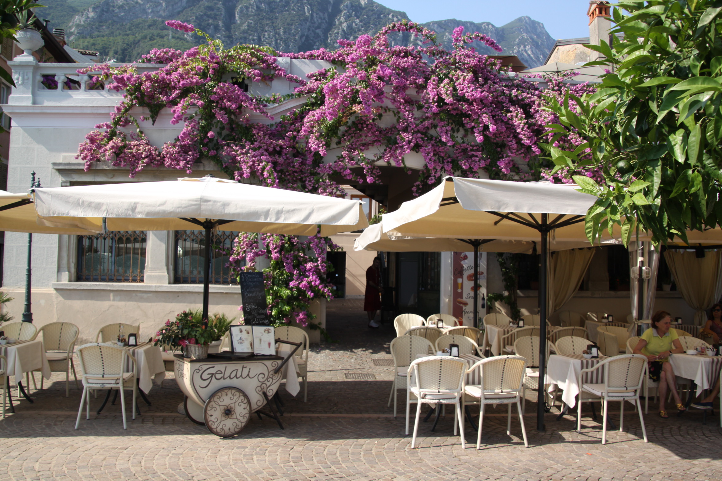 Gargnano - restaurant le long du lac Gargnano - restaurant le long du lac