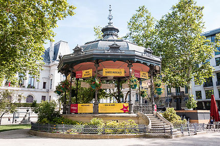 St-Etienne, Le charmant kiosque à musique