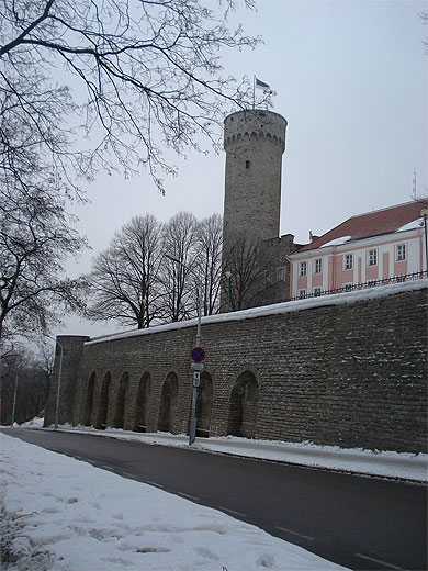 La fortresse de Toompea La fortresse de Toompea