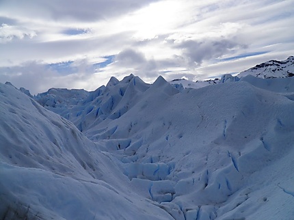 Un pas sur le Perito Moreno