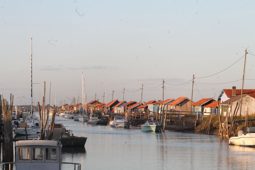 Cabanes de pêcheurs à La Tremblade