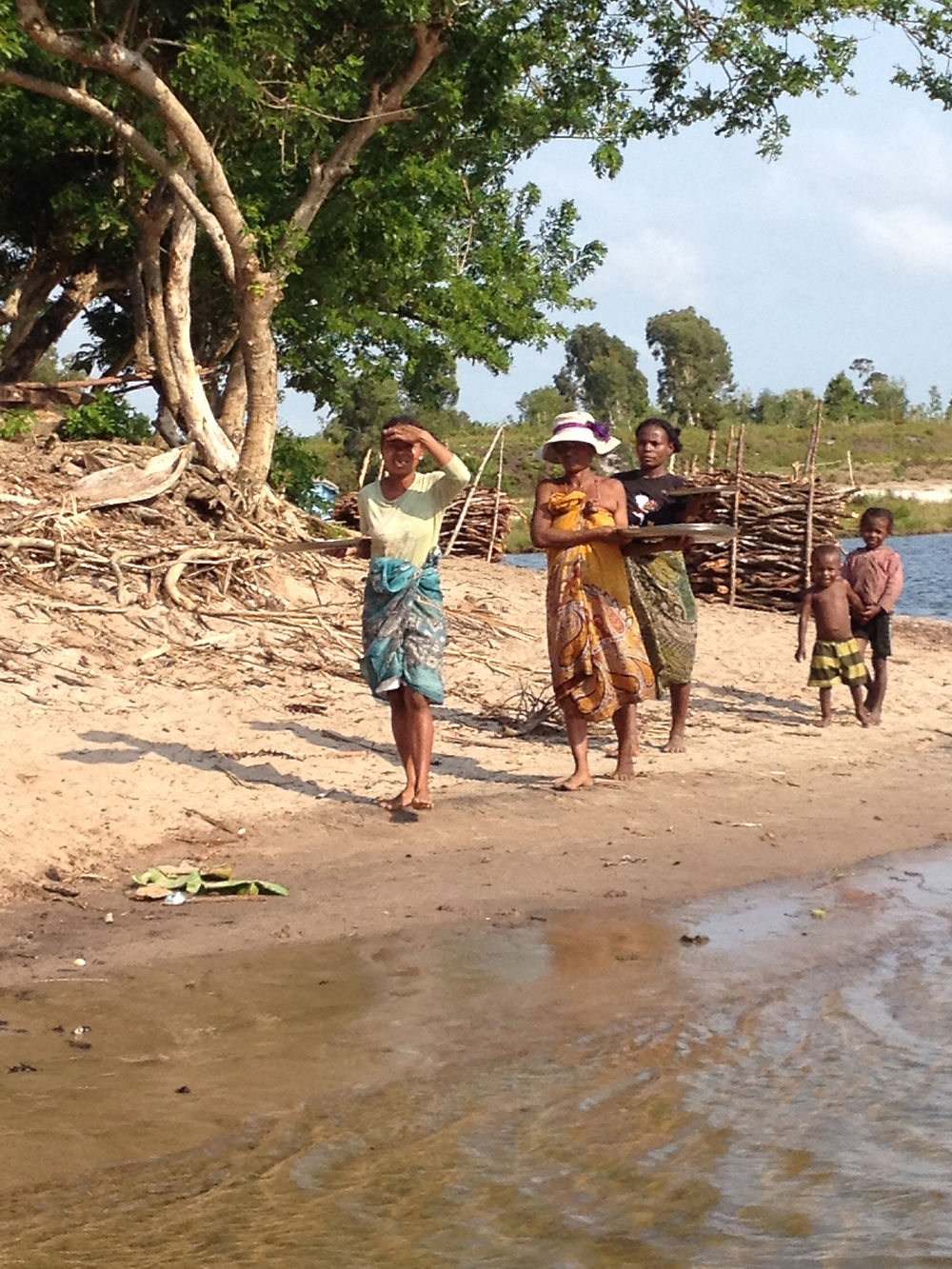 Canal des pangalanes à Nosy Varika, Madagascar