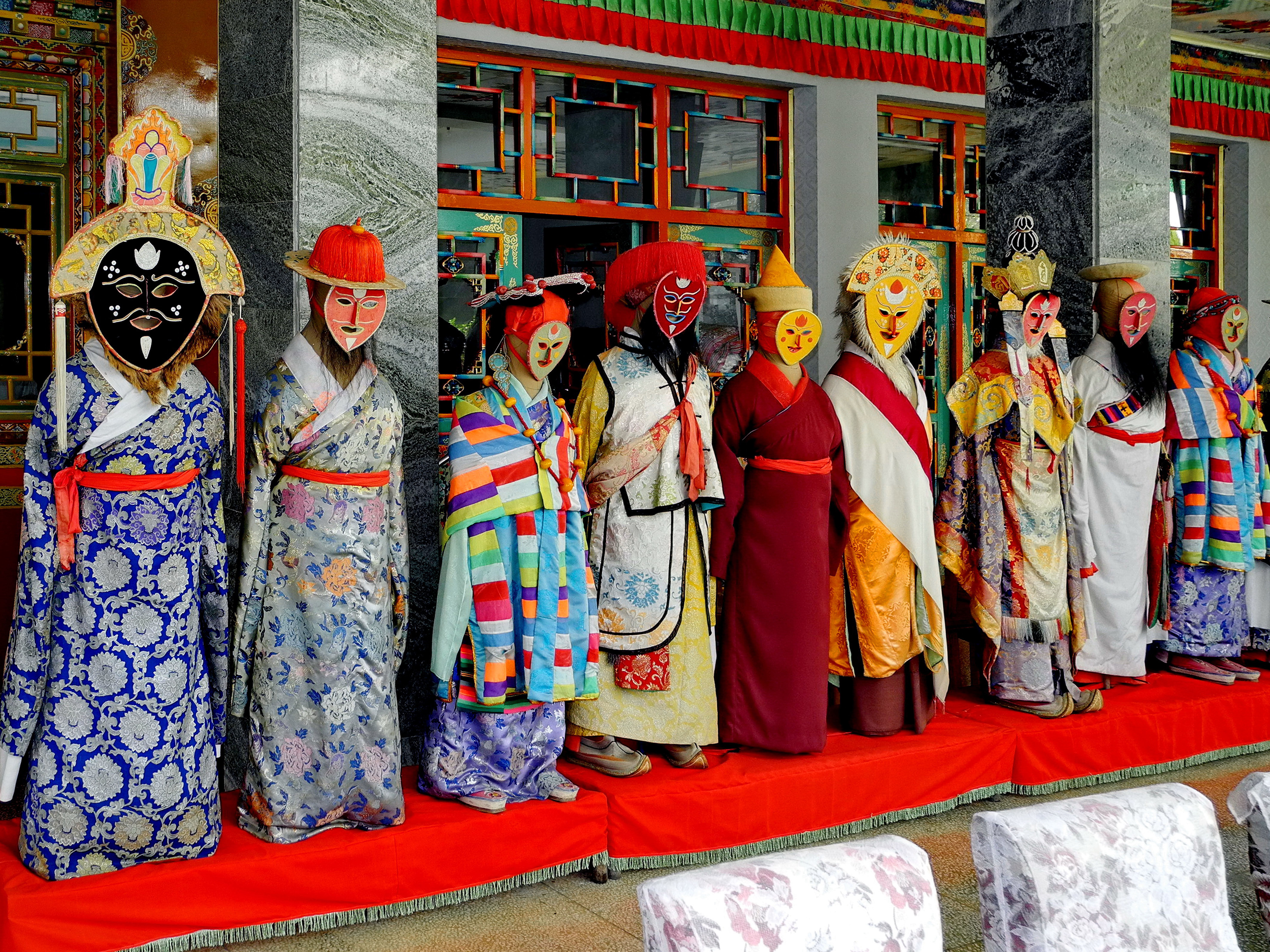 Théâtre tibétain à Lhassa