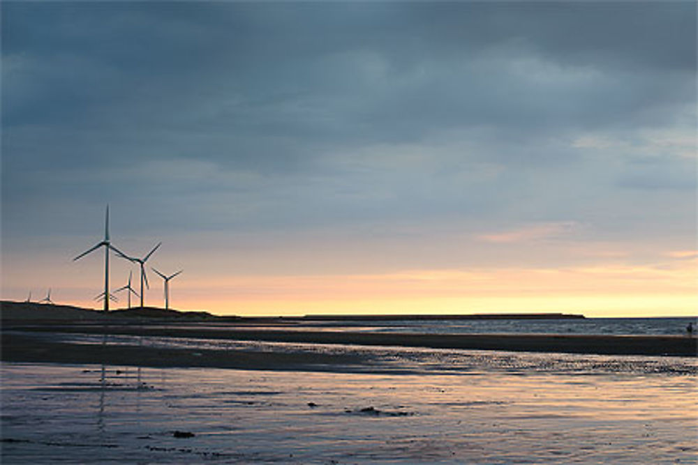 Coucher de soleil à Guanyin