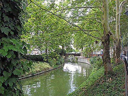 Le Canal du Midi à Toulouse, ancienne écluse Matabiau et l'ancien 4e bief (5).