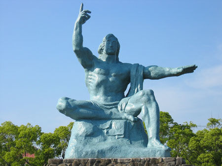 Statue de la paix à Nagasaki
