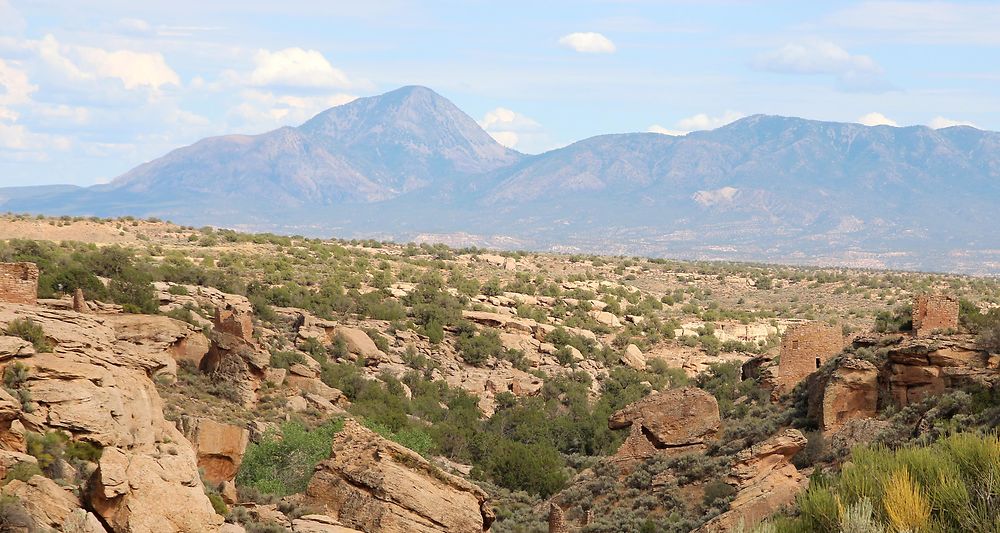 Paysage à Hovenweep NM