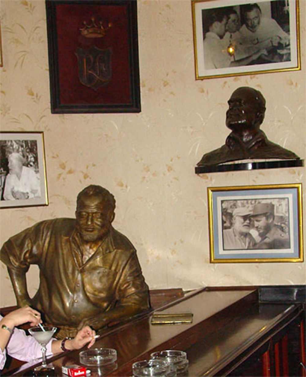 La Floridita avec Ernest Hemingway