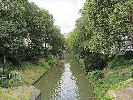 Le Canal du Midi à Toulouse, ancienne écluse Matabiau et l'ancien 4e bief (6).