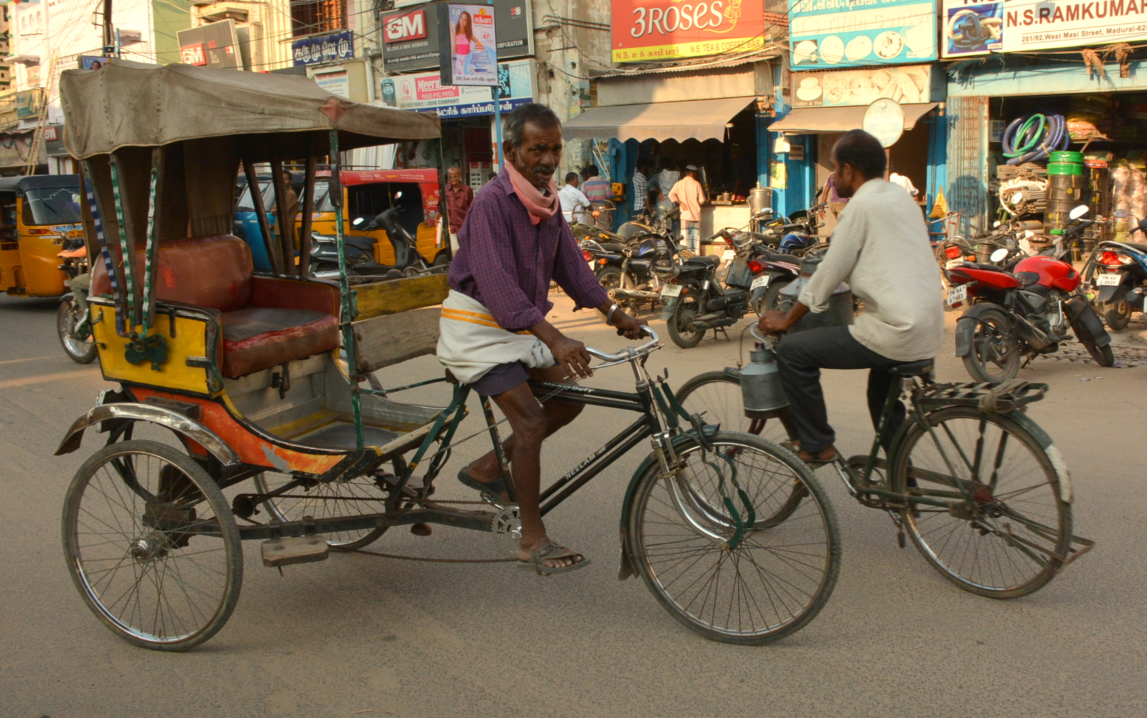 Le rickshaw Le rickshaw