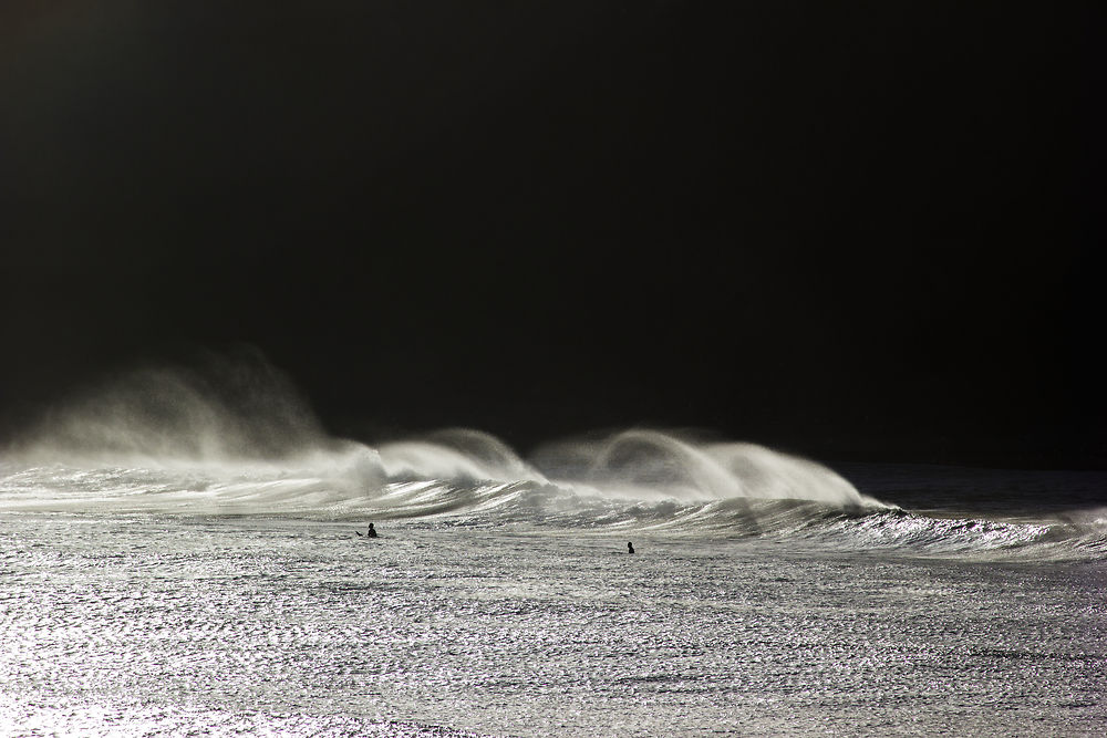 Vague de noir et blanc