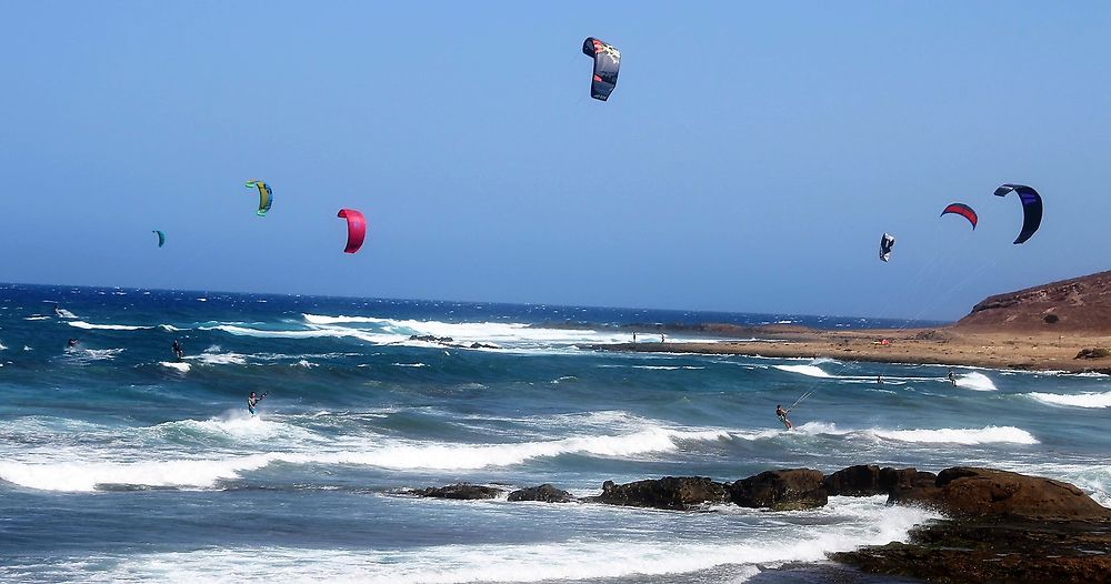 Kite surf en El Médano (Tenerife sur)