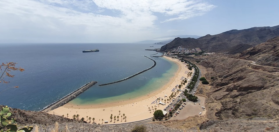 Plage de Las Teresitas à Ténérife, Plage de Las Teresitas à Ténérife,