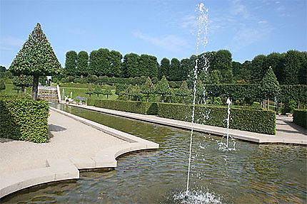 Jardin à la française du château de Frederiksborg