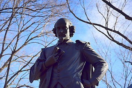 Statue dans Central Park