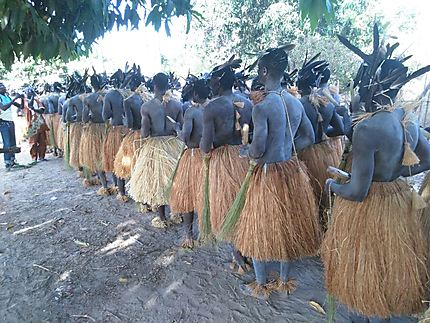Cérémonie d'initiation à Oussouye