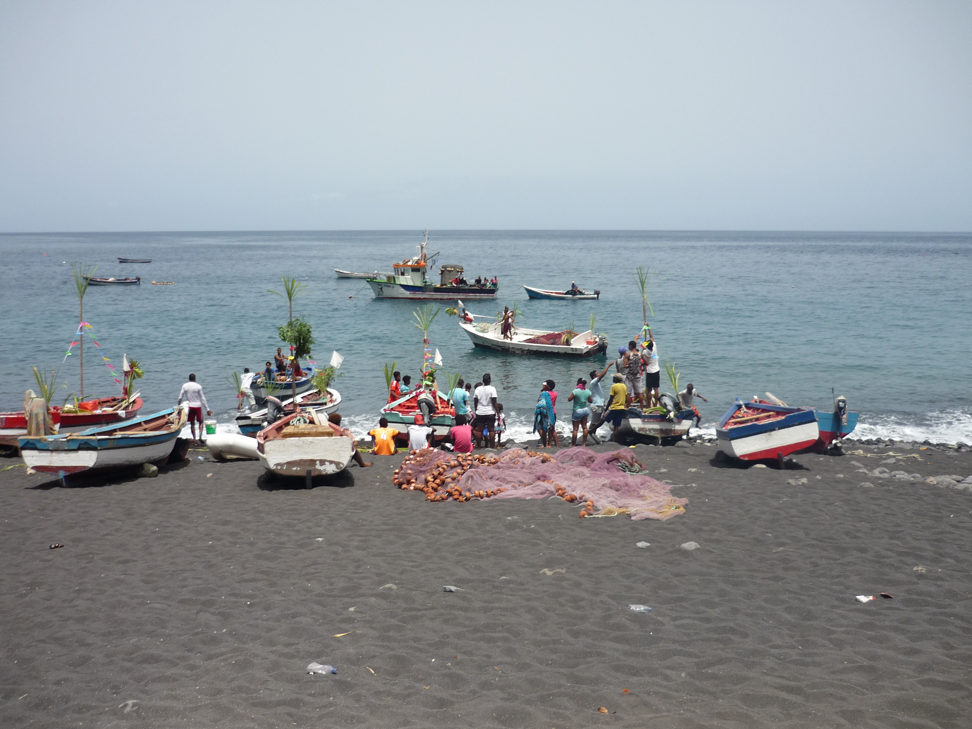 Fête de la mer à Tarrafal, Cap-Vert Fête de la mer à Tarrafal, Cap-Vert