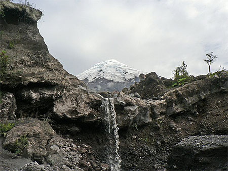 Sur les flancs du volcan Osorno Sur les flancs du volcan Osorno