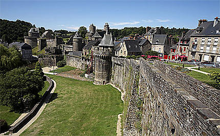 Château et remparts, Fougères
