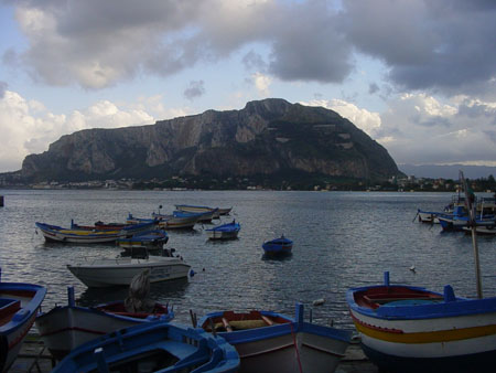 le port de Mondello le port de Mondello
