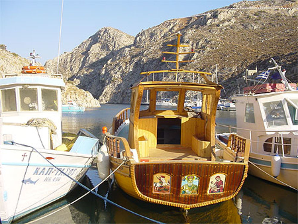 Bateaux à Vathys