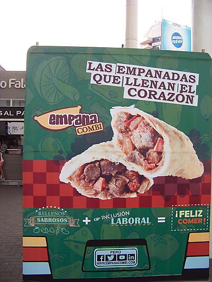 Publicité empanadas