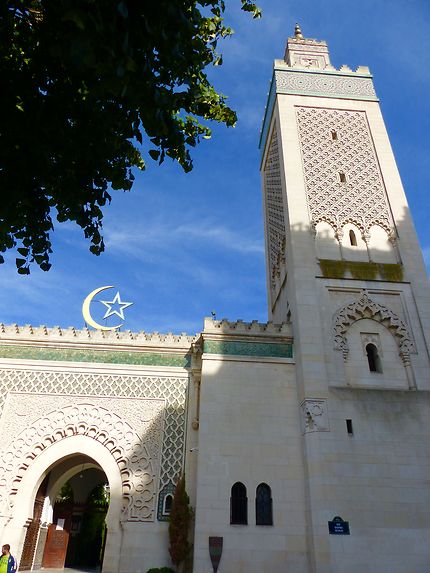 Plein soleil sur la Mosquée de Paris 