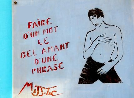 Street art (Miss.tic) à Paris