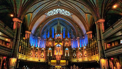 Basilique Notre Dame à Montréal