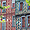Rennes - Place Ste Anne - Façades colorées