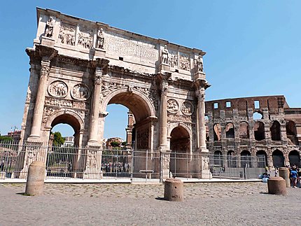Arc de triomphe et Colisée