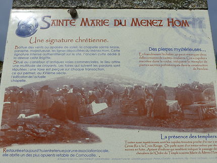 Histoire de Sainte-Marie du Menez-Hom