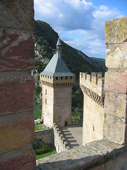 Les trois tours du château de Foix