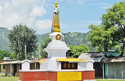 Temple Bouddhiste à Pokhara