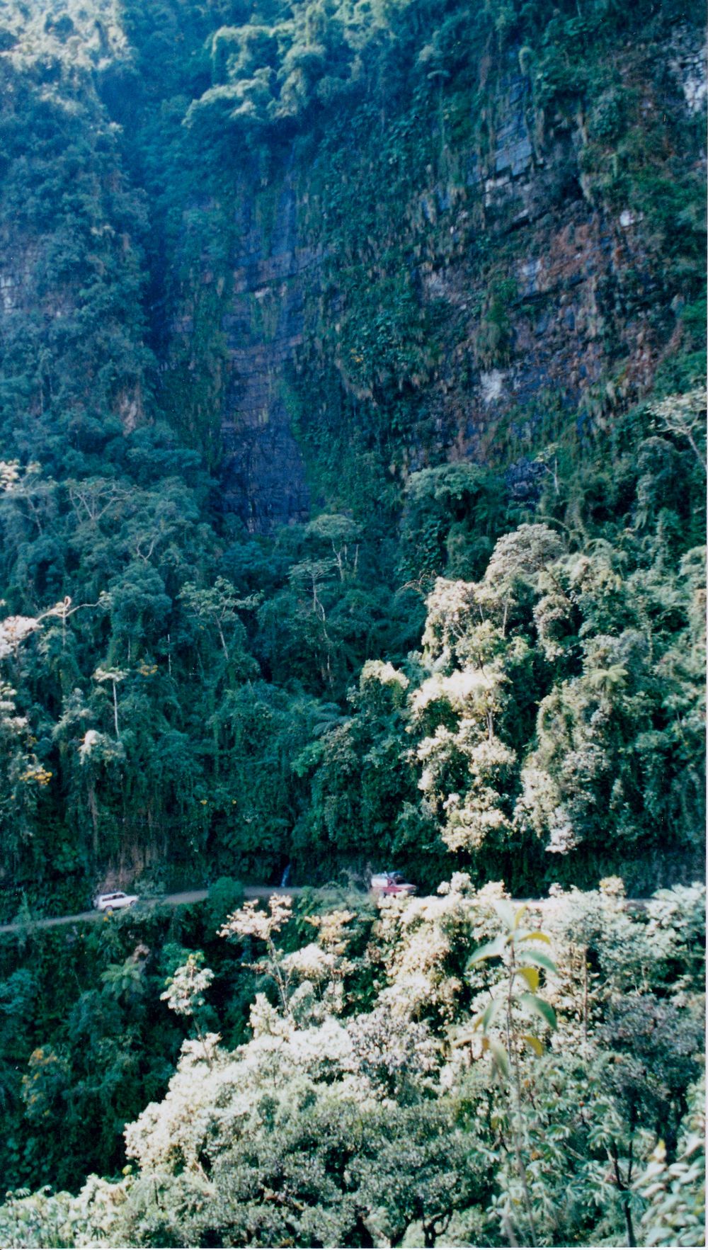 "Camino de la Muerte" la route de Yungas