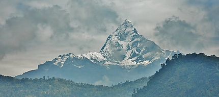 Machapuchare 6993m vu de Pokhara