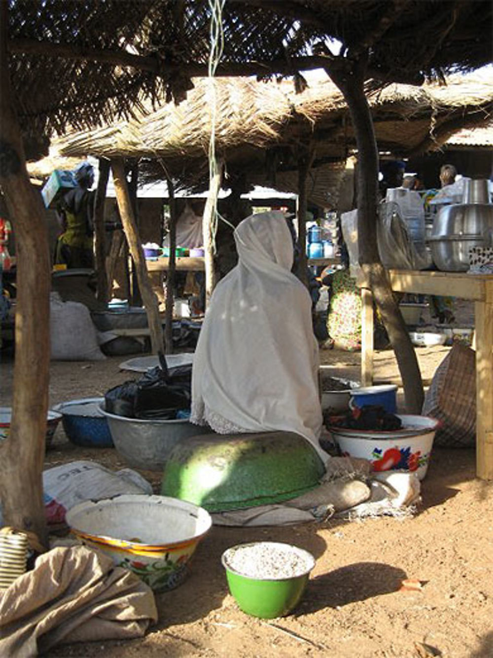 Femme au marché