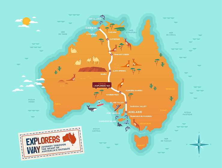 Voyage : Australie : l'aventure sur l'Explorers Way