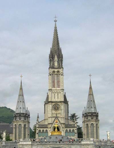 Lourdes, le sanctuaire