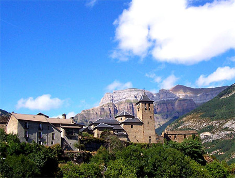 Torla, entrée du parc d'Ordesa