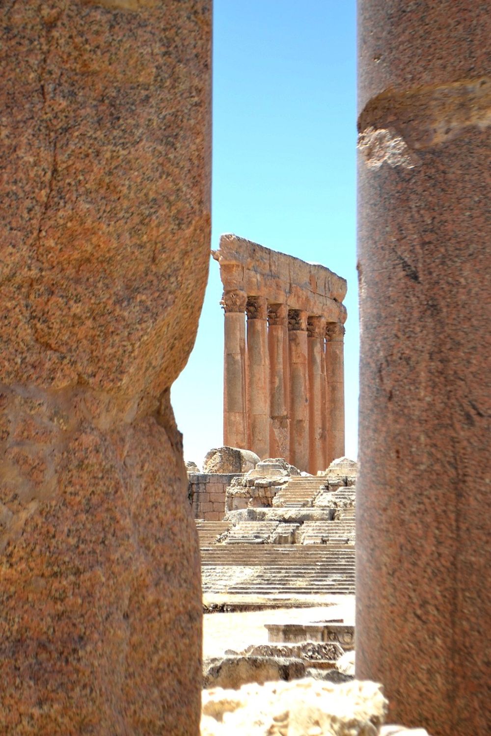 Colonnes du temple de Jupiter