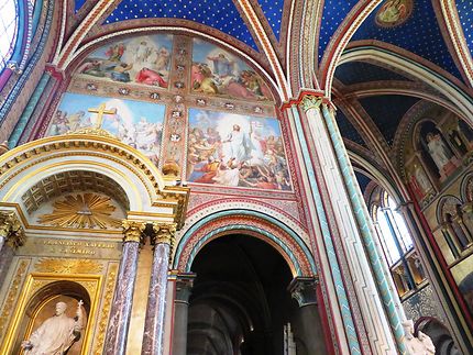 Peintures murales Église Saint-Germain-des-Prés