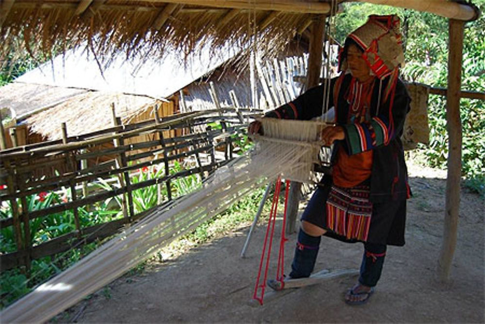 Tissage à la mode d'antan