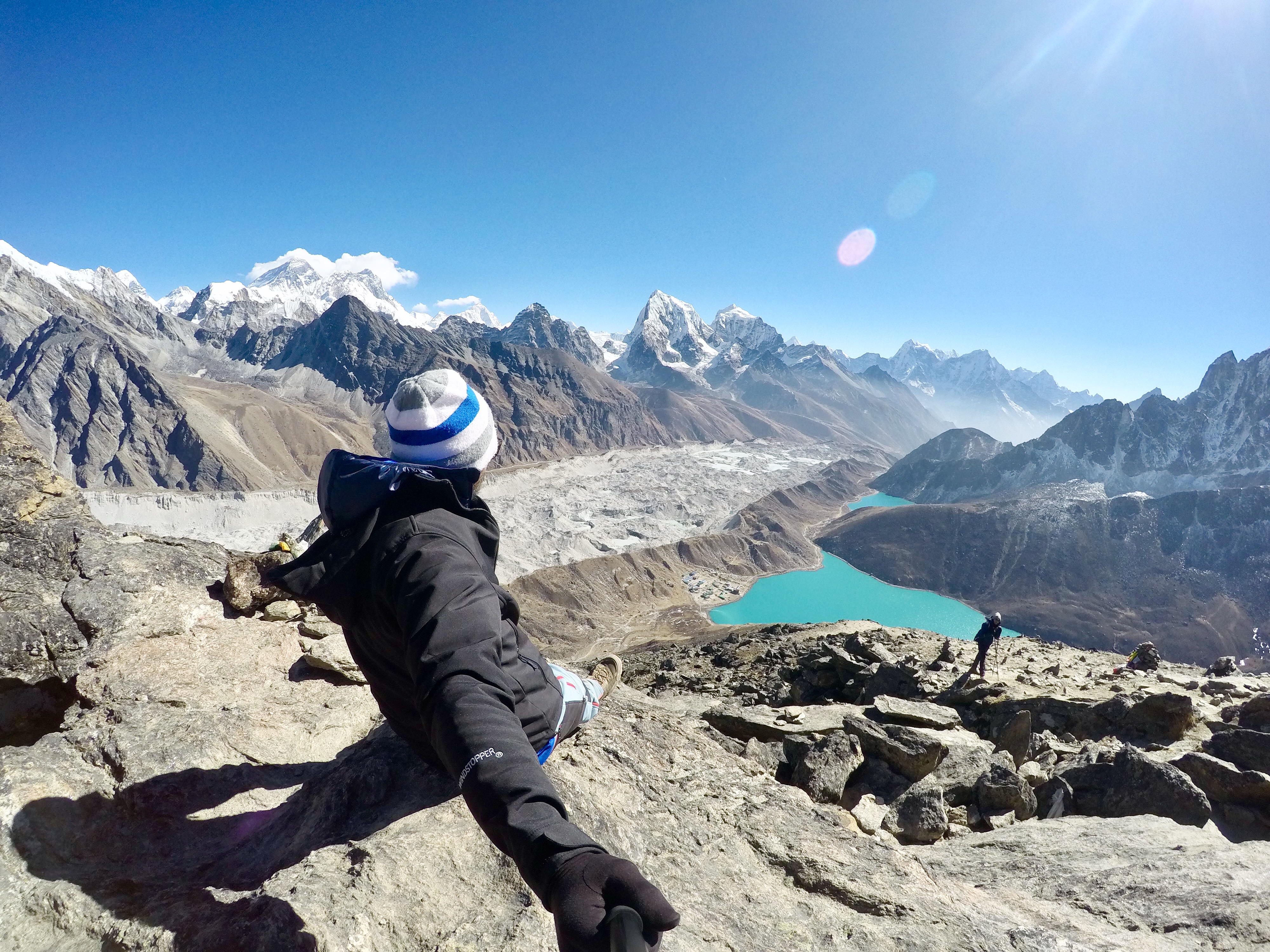 Vue imprenable sur les Himalayas 