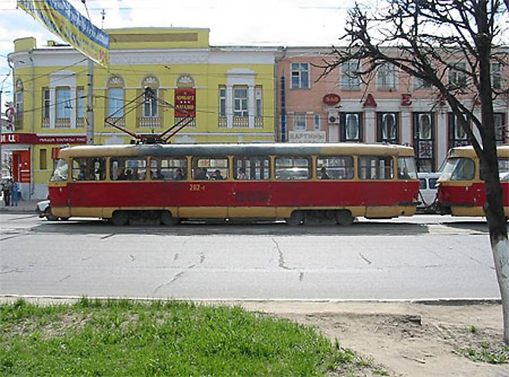 Tramway Russe Transport Tula Environs De Moscou Russie