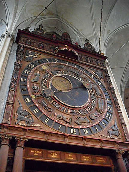 Horloge astronomique : le cadran