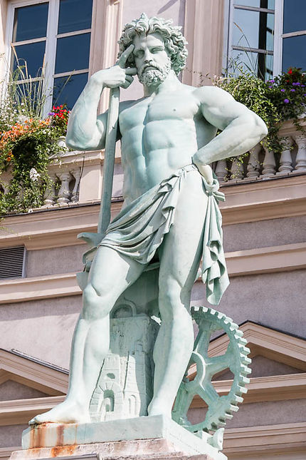 St-Etienne, Statue de la Métallurgie 