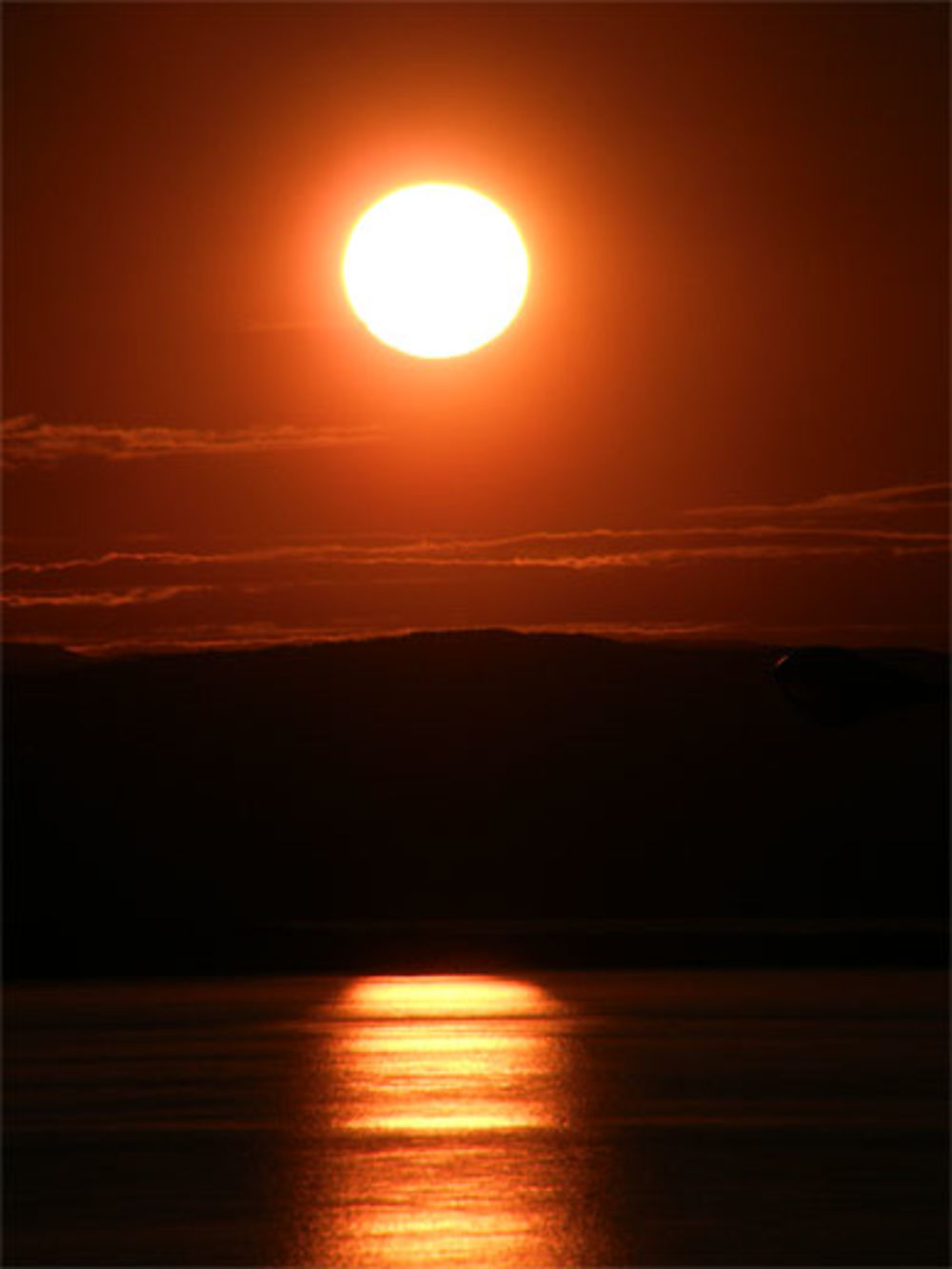 Coucher de soleil de juin